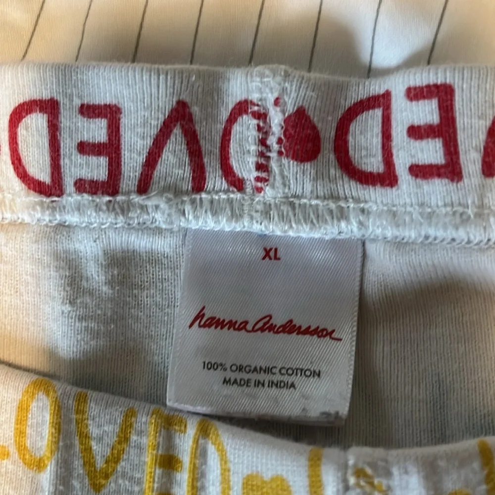 Hanna Andersson pajama pants LOVED size XL - Picture 2 of 5